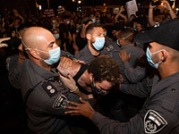 Полиция попросила о продлении ареста одного из задержанных во время протестов в Иерусалиме