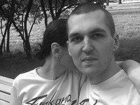 Энди Картрайт (Александр Юшко) с женой
