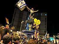 "Рекордная" акция протеста против Нетаниягу в разных районах Израиля. Фоторепортаж