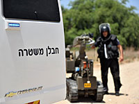 В Эшколе приземлился "огненный беспилотник" из сектора Газы