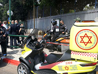 Нападение в Тель-Авиве: мужчина и женщина получили ножевые ранения
