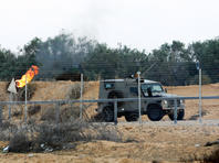 На северном участке границы сектора Газы в солдат ЦАХАЛа брошено взрывное устройство