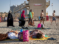 "Наплыв" жителей ПА на пляжи в Хадере: полиция проверила информацию о незаконном проникновении