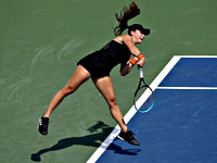 Даяна Ястремская и Серена Уильямс проиграли в третьем круге турнира в Нью-Йорке