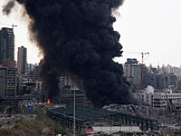 В порту Бейрута вспыхнул пожар