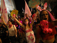В 12-й раз прошли акции протеста против пребывания у власти Биньямина Нетаниягу