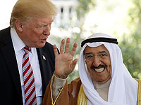 Дональд Трамп и эмир Кувейта Сабах аль-Ахмед ас-Сабах