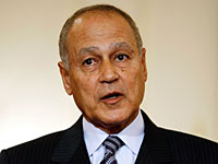 Генеральный секретарь Лиги арабских государств Ахмад Абуль аль-Рейт