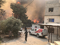 Из-за пожаров начата эвакуация жителей деревень Арара и Кафр Кара