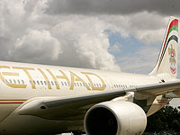 Впервые самолет Etihad Airways проследовал из Европы в Абу-Даби через Израиль