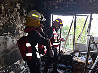 В Беэр-Шеве в результате пожара в частном доме погиб мужчина