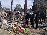 Посол Израиля в Азербайджане посетил город Гянджа, пострадавший от ракетных обстрелов