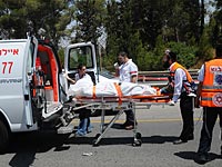 Полиция выясняет обстоятельства смерти палестинского араба, сбитого автомобилем