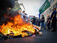 Владельцы малых бизнесов вновь устроили акцию протеста в Тель-Авиве