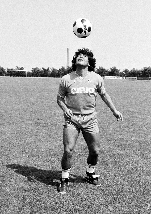 Диего Марадона в 1984 году