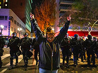 После выборов: беспорядки массовые акции протеста. Фоторепортаж из США