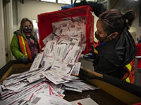 Почта США: более 150 тысяч бюллетеней избирателей не были доставлены ко дню выборов