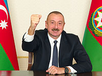 Президент Азербайджана Алиев объявил о победе в Карабахе и заявил, что потребует компенсации от Еревана