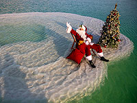 На Мертвом море прошли съемки рождественского клипа