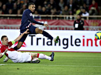 Мбаппе забил два мяча. Проигрывая 0:2, "Монако" обыграл ПСЖ