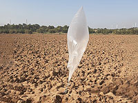 "Огненный шар" со взрывчаткой обнаруженный в районе Хоф Ашкелон 1 декабря 2020 года