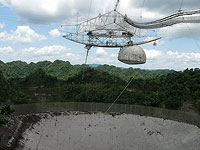 Радиотелескоп в обсерватории Аресибо