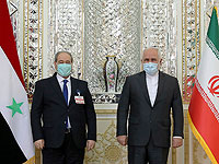 Министр иностранных дел Ирана Мохаммад Джавад Зариф (справа) и его сирийский коллега Фейсал Мекдад. Тегеран, Иран, 7 декабря 2020 года