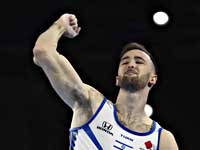 Чемпионат Европы по спортивной гимнастике. Артем Долгопят завоевал бронзовую медаль в опорном прыжке
