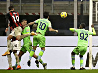 Милан - Лацио. Победный гол Тео Эрнандеса