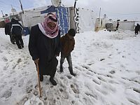 Лагерь сирийских беженцев в Ливане