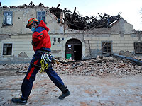Последствия необычно сильного землетрясения в Хорватии. Фоторепортаж