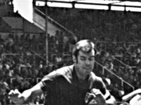 Густаво Пенья в матче чемпионата мира 1970 года Мексика - Италия