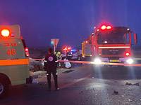 В результате столкновения грузовика и легкового автомобиля в Негеве погиб один человек