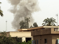 Аэропорт в иракском городе Эрбиль подвергся ракетному обстрелу