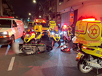 В Тель-Авиве и на 4-м шоссе в результате ДТП пострадали два мотоциклиста