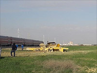 В Негеве совершил жесткую посадку самолет сельскохозяйственной авиации, травмирован пилот