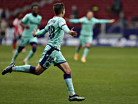 Удаление и два пенальти. "Атлетик" сыграл вничью в Валенсии