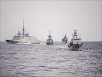 Израильский ВМФ принял участие в морских учениях к западу от Кипра