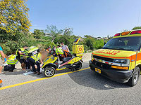 В Галилее автобус сбил велосипедиста, пострадавший в тяжелом состоянии