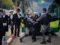 На перекрестке Бар-Илан в Иерусалиме возобновились протесты ультраортодоксов