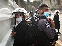 На перекрестке Бар-Илан в Иерусалиме вновь митингуют харедим, полиция проводит задержания