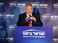 Председатель партии "Наш дом Израиль" Авигдор Либерман