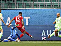 Вольфсбург - Бавария. Шупо-Мотинг делает счет 0:2