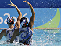 Синхронное плавание. Израильский дуэт завоевал бронзовую медаль Мировой серии
