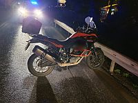 В результате аварии в Акко тяжело травмирован мотоциклист