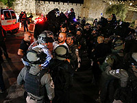 Ночные беспорядки в Иерусалиме. Пострадали четверо полицейских. ВИДЕО