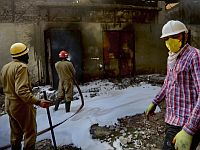 Жертвами пожара в коронавирусном отделении больницы в Индии стали не менее 18 человек