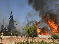 Пожар в Ар Браха, предпринимаются попытки блокировать распространение огня