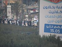Предпринята попытка наезда на полицейского в районе Вади Ара