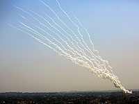 Залп ракет в сторону Израиля из сектора Газы